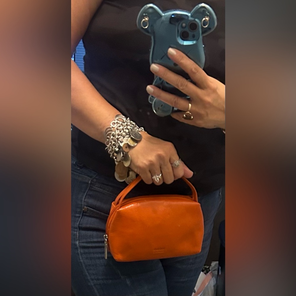 HOBO Leather Clutch fits iPhone